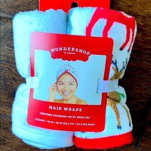 NWT Two-Count Hair Wraps